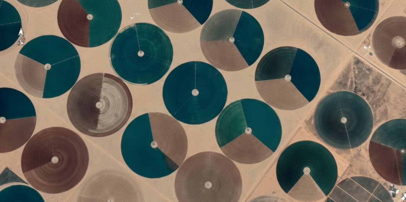 كيف تقود السعودية ثورة الري المحوري بالطاقة الشمسية؟